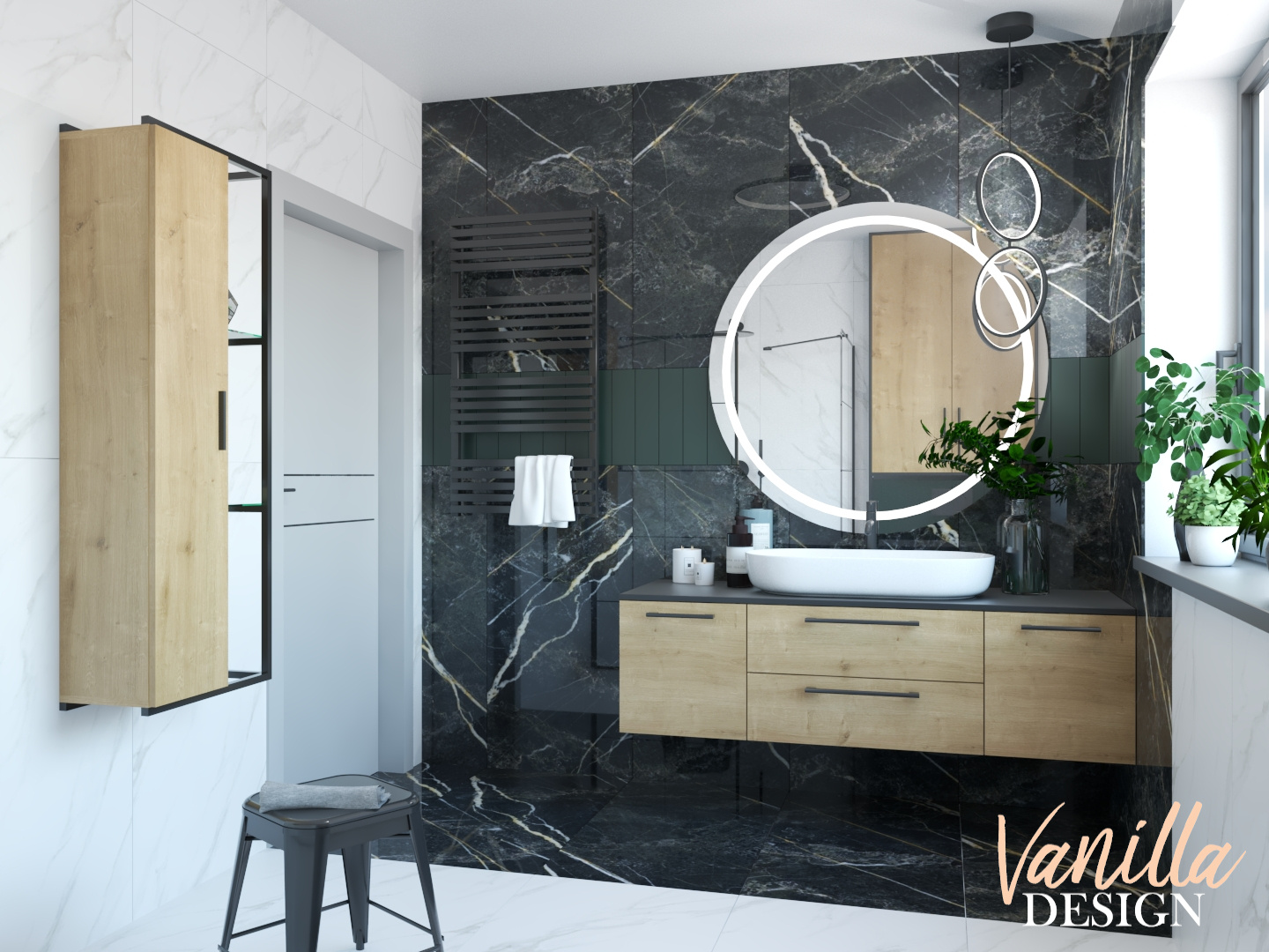 Projekt domu w Łęcznej — VanillaDesign - Projektowanie Wnętrz Lublin