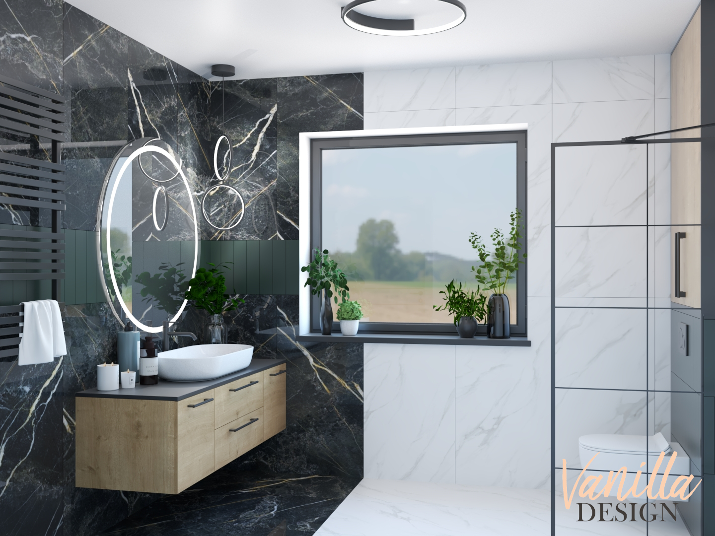 Projekt domu w Łęcznej — VanillaDesign - Projektowanie Wnętrz Lublin
