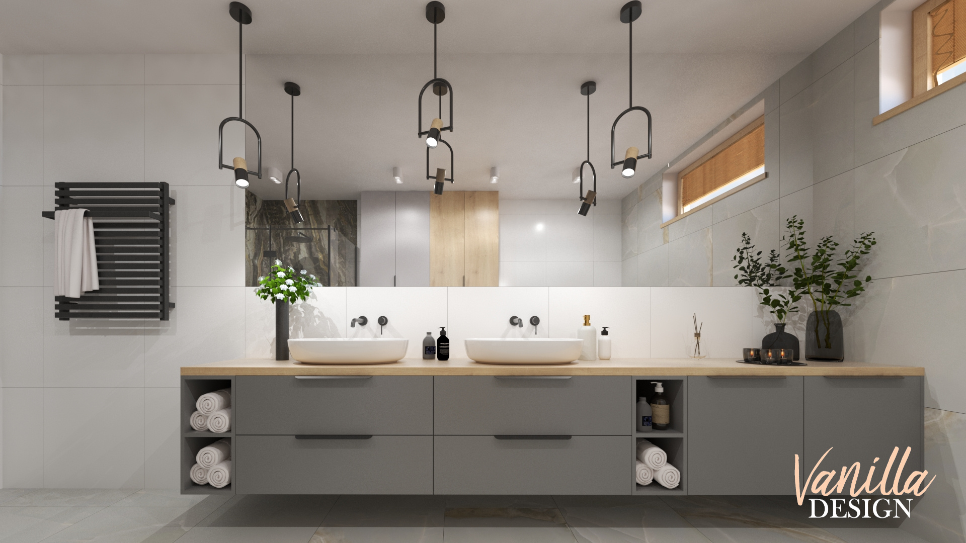 Projekt domu w nowoczesnym stylu — VanillaDesign - Projektowanie Wnętrz ...